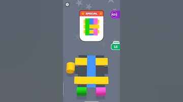 color roll 3D gameplay level 14 #shorts #games
