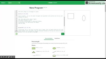 Coding Tutorial | Processing JS | Part 1 - Drawing Shapes