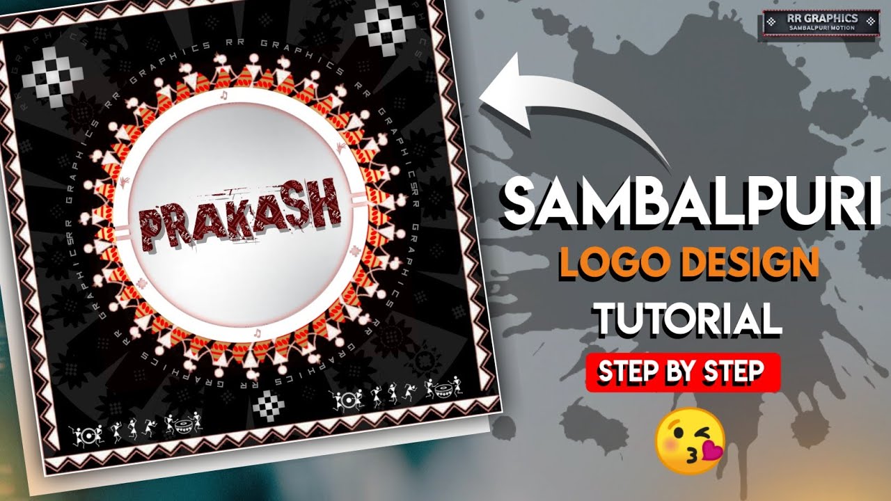 Sambalpuri logo editing sambalpuri logo design 3D Logo making on