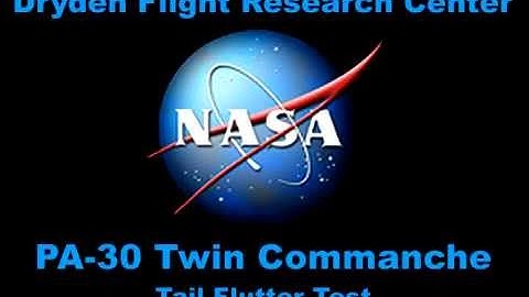NASA-Flutter Piper PA30 Twin-Comanche