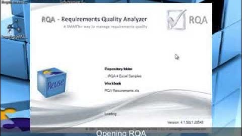 RQA for Excel: Requirements Quality Analyzer