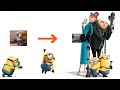 Despicable me 2 Weapons In lego!