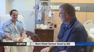Heart Attack Survivor Saved by AED