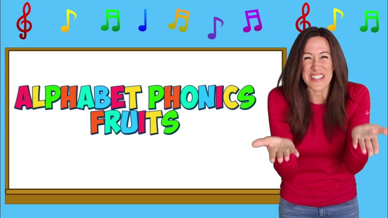 Alphabet Phonics Fruits Phonics Song for Children by Patty Shukla