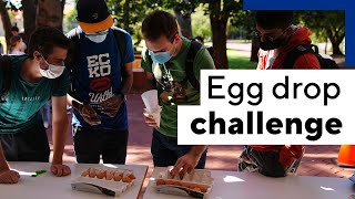 The Engineering egg drop challenge Resimi