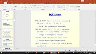 Lecture 9 -- Java Databases Wealth