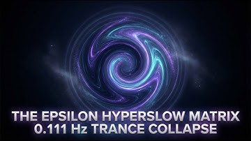 The Epsilon Hyperslow Matrix | 0.111 Hz Trance Collapse | NO WIND