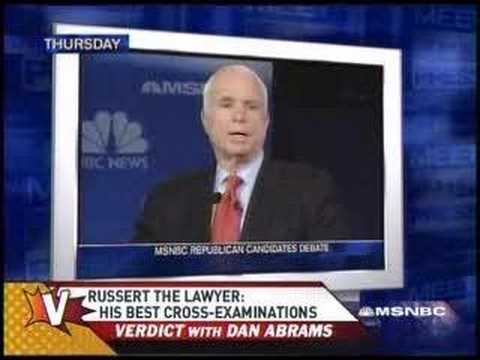 Russert Catches McCain On Economic Knowledge Doubl...