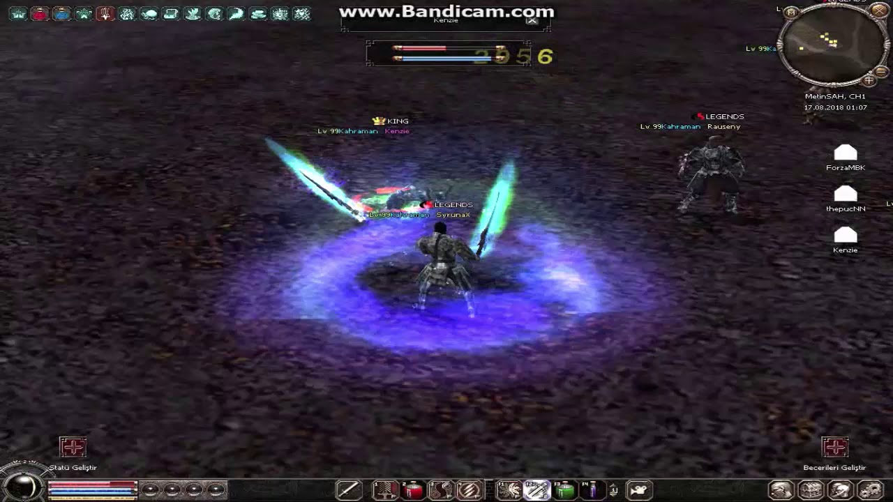 Metin2 • SyrunaX vs  Kenzie 10-5