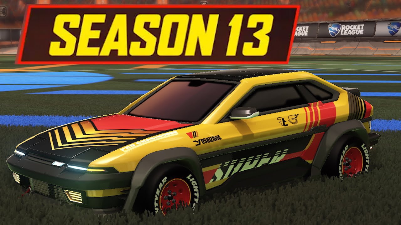 Rocket league season 13 rocket pass grassy maps insane new hitboxes
