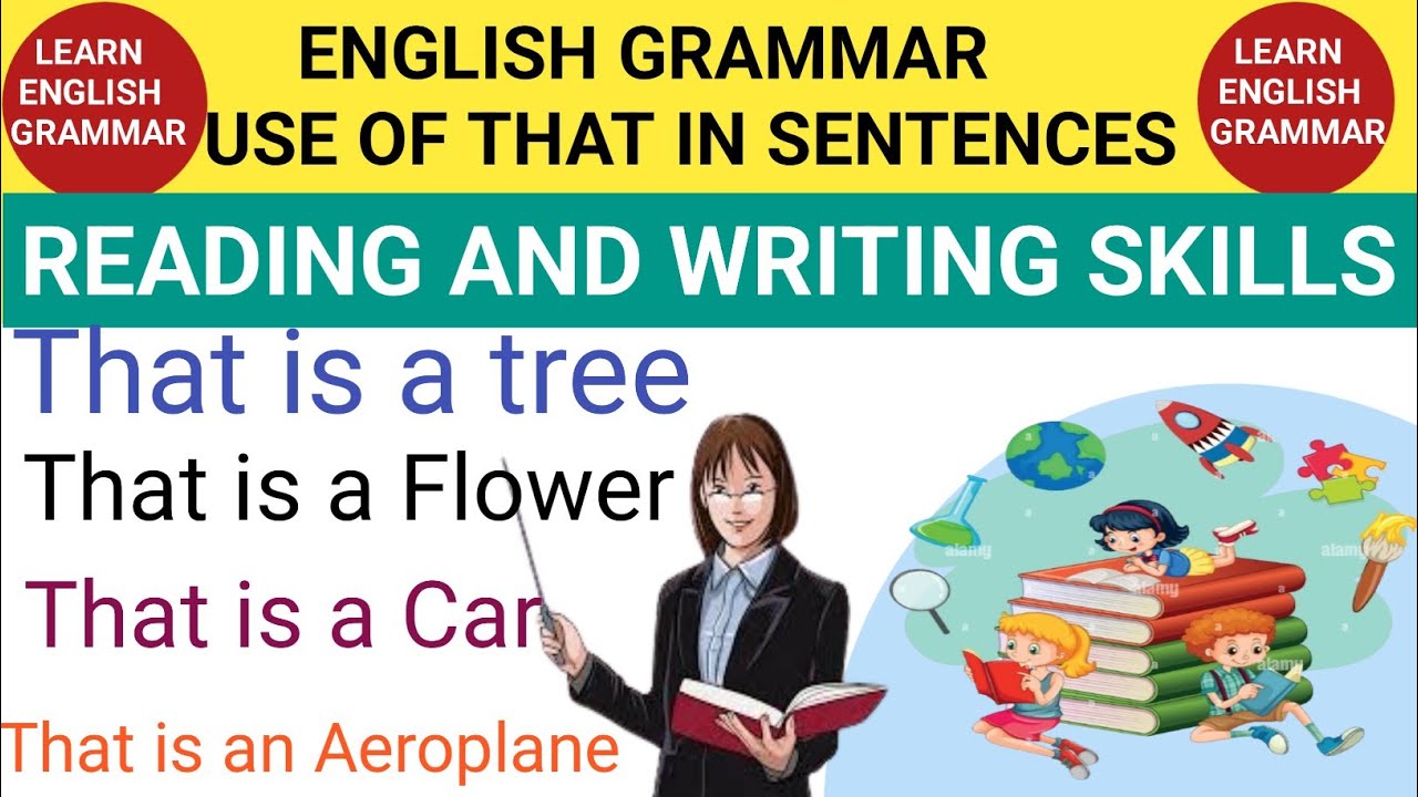 Use of That || English Grammar || How to Use That in Sentences ...