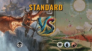 MTG Standard - Mono Black Midrange by Numbskull VS Jeskai Control by 10nm_con0