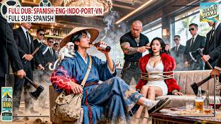 Un monje va al bar, ve a su sobrina obligada a servir, se enfurece y aniquila a los matones.