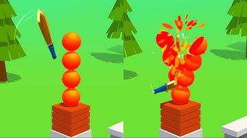 SLICE IT ALL Game All Levels New Update Mobile Games Level 214