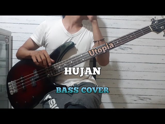 Bass COVER || HUJAN - Utopia class=