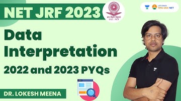 Data Interpretation 2022 and 2023 PYQs | NET JRF 2023 | Dr Lokesh Meena