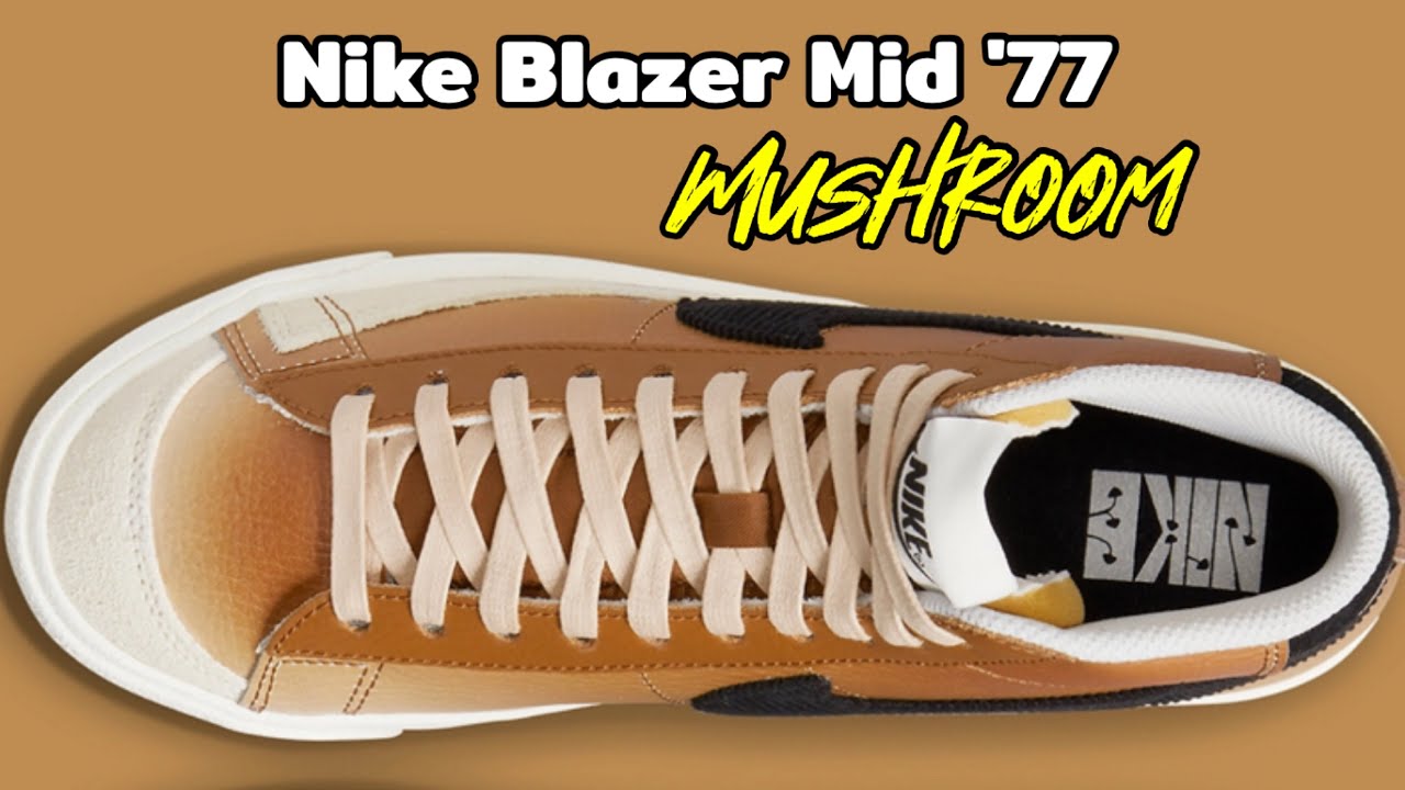 MUSHROOM Nike Blazer Mid '77 DETAILED 