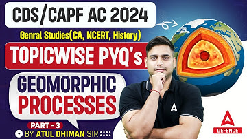 CDS/CAPF AC 2024 | TOPICWISE PYQ