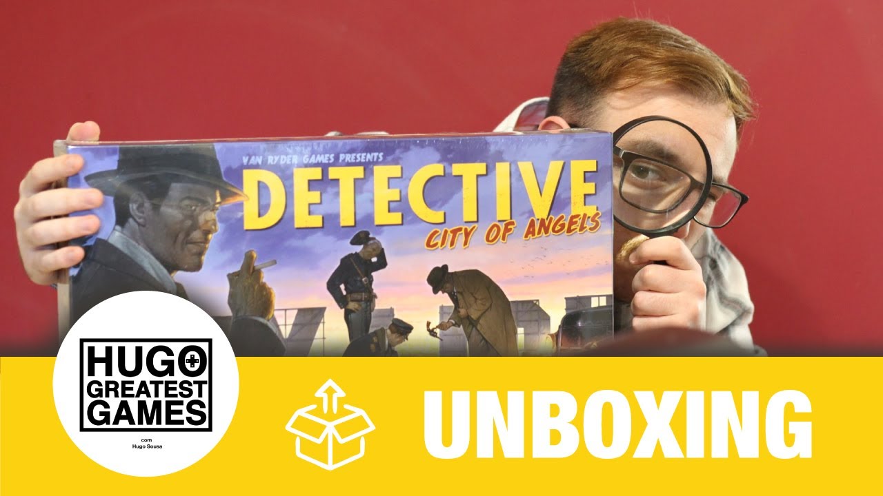 ARMEI-ME EM DETETIVE EM... DETECTIVE: CITY OF ANGELS - UNBOXING (PT-PT)