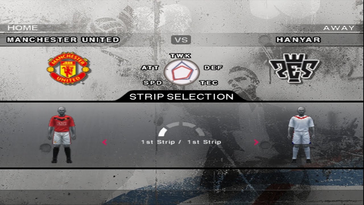 Vs Manchester United / Master League PES 2010 / Premier league