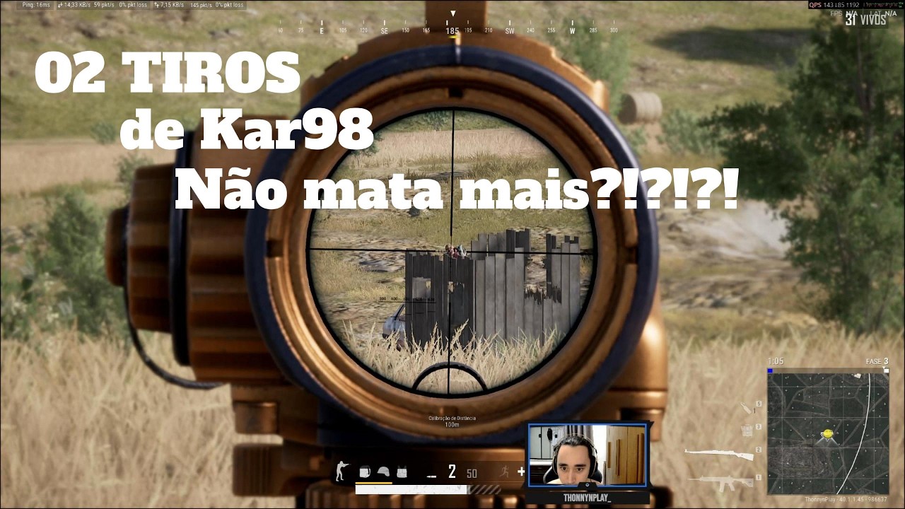 Dando rage com a hitbox bugada do PUBG... Olha isso!