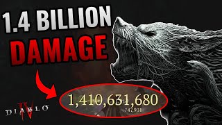 Solo 4 Men Lilith 1.4 Billion Damage - Diablo 4 Druid Build S1
