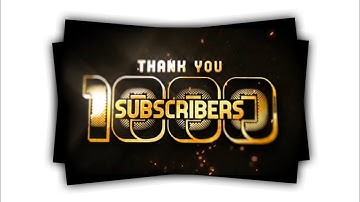 1000 subscribers celebration | thank you all | 1k subscribe special | whatsapp status | SF_CREATION_