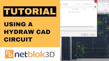 Using a HyDraw CAD Circuit