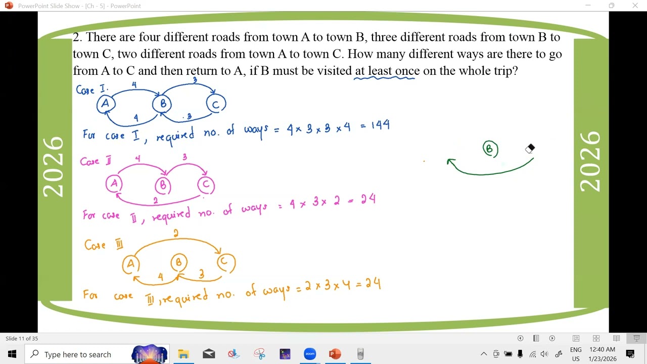 # Grade 12 Math (2026 Math Journal - Ch 5 - Section C) 1,2,3,4,5
