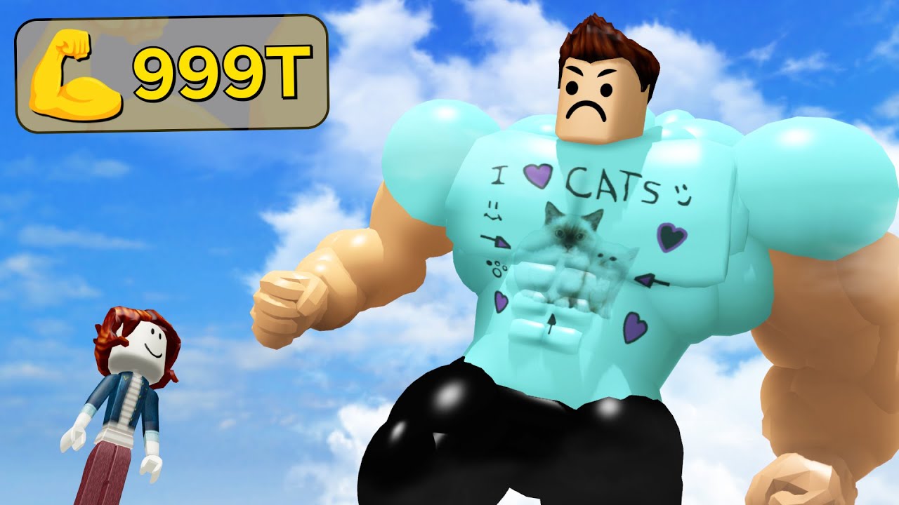 Getting Max Strength In Lifting Simulator Everyone Hated Me - roblox skin denis get robux money