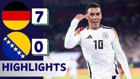 Germany vs Bosnia and Herzegovina 7-0 🔴 highlight & all goals 2024 🔥🔥🔥