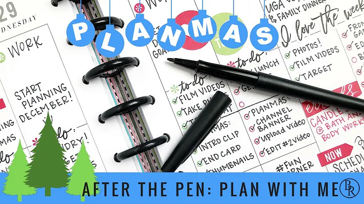 After the Pen: Functional Plan with Me // PLANMAS Day 7 | Plans by Rochelle