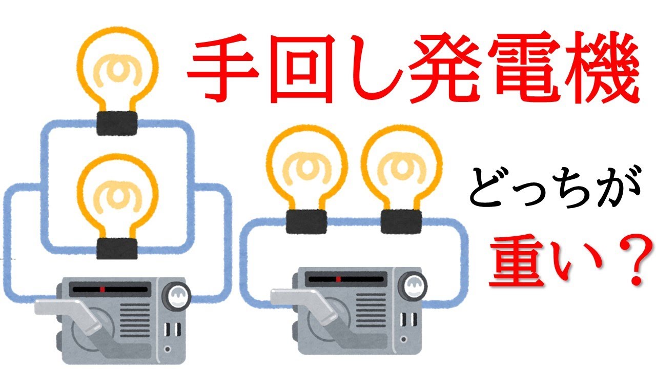 【中2理科】手回し発電機が一番重くなるときはどれ??【物理】 - YouTube