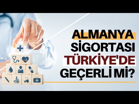 Alman sağlık sigortası, Türkiye'de hangi şartlarda geçerli? Oktan Erdikmen - Necati Suözer (AOK)