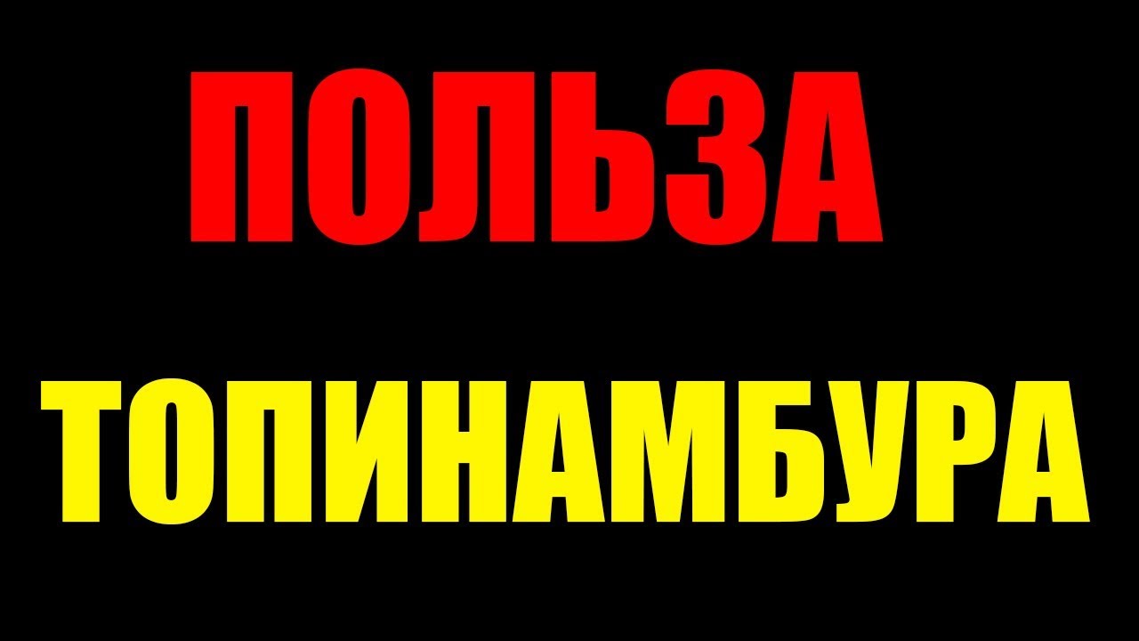 Польза и вред топинамбура