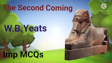The Second Coming composed by WB yeats/ important MCQs