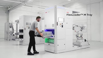 ABB’s new FlexLoader™ M Tray - handling multiple tray patterns for a variety of workpieces