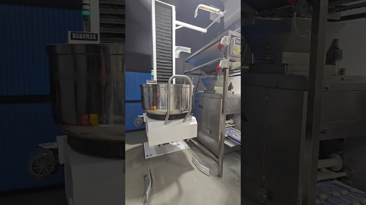 Removable bowl 250kg dough mixer