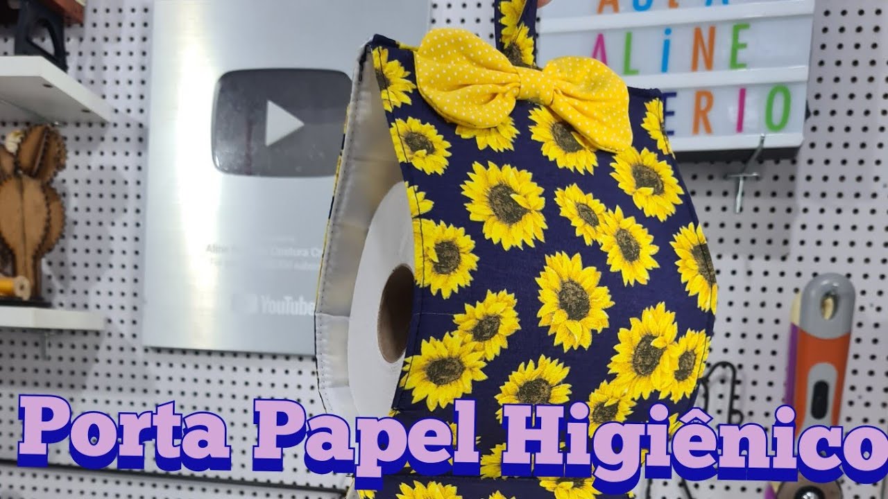 Porta Papel Higienico facil sem viés