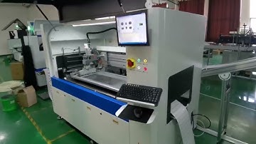 Automatic LED strip light stencil printer machine