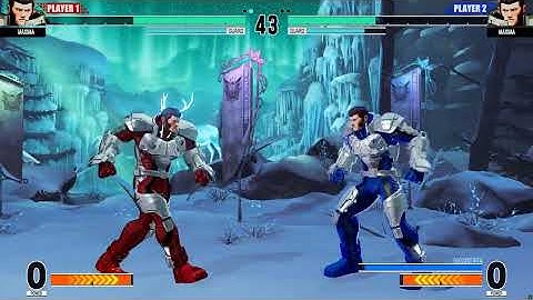 KOF XV | Maxima (National colors mod) | CPU vs CPU AI vs AI