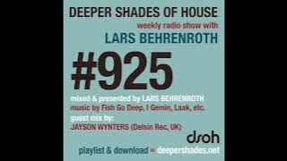 Deeper Shades of House #925 | Guest Mix: JASON WYNTERS (Birmingham, UK) | Deep House | Soulful House