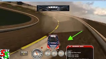 NR2003 building basic dirt track in Sandbox