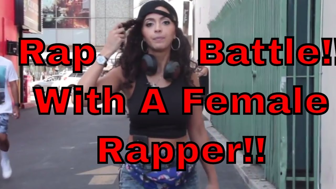 Prank Amazing Rapper Female Rapper Prank - CleoRAPtra - YouTube