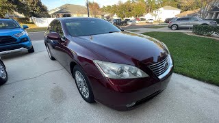 2008 Lexus ES 350 w/ Premium Plus Package | Start Up and Tour
