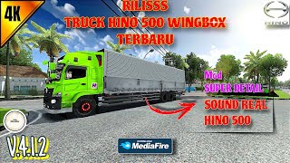 RILISSS‼️MOD TRUCK HINO WINGBOX & KODENAME SOUND HINO 500 | link Mediafire