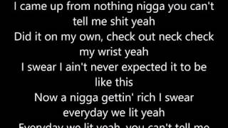 YFN Lucci ft PnB rock - everyday we it (lyrics)