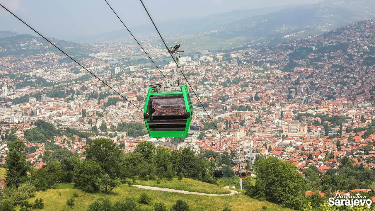 Trip to Bosnia and Herzegovina ( Sarajevska žičara ) Trebevic Mountine 4K