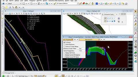 Dynamic Cross Section View