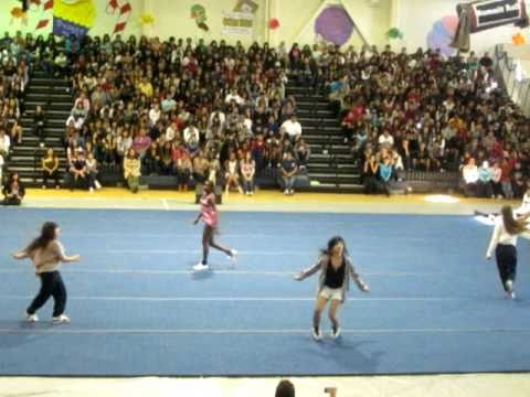 Allstars Legit Pep Rally Performance! :)